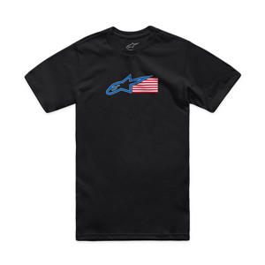Alpinestars Racing USA CSF Tee Black 2X-Large - Short sleeve tee, 2X-Large, Black