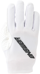 Answer Aerlite Gloves White/Black Youth XS - Lightweight premium youth gloves