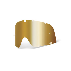 100 Percent Barstow Sheet Mirror True Gold Replacement Lens - Replacement lens for Barstow goggles
