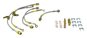 Goodridge G-STOP SS Braided Brake Line Kit Fits 09-12 Cadillac CTS-V