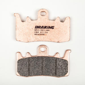 Braking 960CM55 Sintered Sport Rear Brake Pad Set - For select BMW, Ducati, Triumph, Aprilia, more