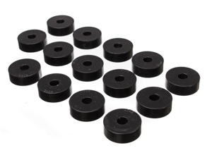 Energy Suspension Black Body Mount Set Fits 55-73 Jeep CJ5 CJ7 CJ8 Scrambler