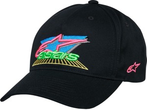Alpinestars Vivid Hat Black Men's - Black snapback hat for men