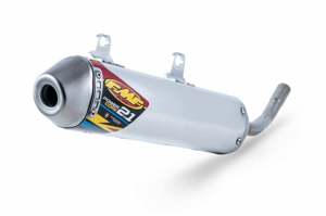 FMF Powercore 2.1 Slip-On Exhaust Silencer Silver Fits 22-24 YZ125