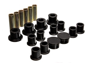 Energy Suspension Black Rear Leaf Spring Bushing Set Fits 98-11 Ford Ranger