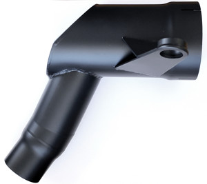 Black Exhaust Chamber Link Pipe by Competition Werkes Fits 20-22 Vitpilen 401