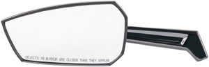 Kuryakyn Enygma Mirrors Gloss Black - Gloss black custom mirrors, universal fit