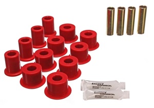 Energy Suspension Red Rear Leaf Spring Shackle Bush Fits 89-97 Tacoma/4Runner