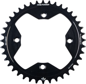 Fire Power Rear Steel Sprocket 40T Black For Honda TRX/ATC Models - 40 tooth rear steel sprocket For Honda TRX/ATC