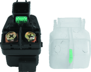 QuadBoss Starter Solenoid & Relay For 07-10 Suzuki LT-A450X - For 07-10 Suzuki LT-A450X KingQuad 4x4 AXi