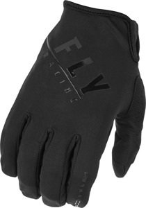 Fly Racing Windproof Gloves Black Size 8 - Windproof gloves for cooler weather