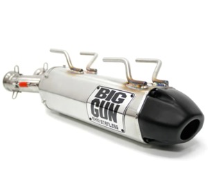 Big Gun EXO Stainless Slip-On Exhaust Fits 12-14 Arctic Cat Wildcat 1000i