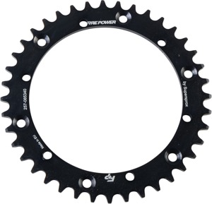 Fire Power Rear Steel Sprocket 40 Tooth Black For Yamaha ATV - Fits Yamaha Banshee, Blaster, Raptor, Warrior ATVs