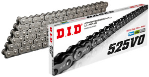 DID 525VO X-Ring Chain 100 Links Universal Fit - 100-link 525 X-Ring drive chain universal fitment
