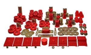 Energy Suspension Red Master Bushing Kit 3.18117R Fits 76-79 Firebird/Nova