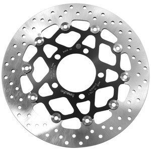 Brembo Front Floating Brake Disc For Kawasaki EN650 ER-6N EX650 KL650 Z750 ZX1000 ZX600 ZX636