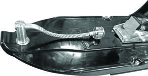 BTL Designs Snowbike Ice Scratcher - Snowbike ice scratcher for track cooling