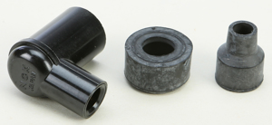 NGK Spark Plug Resistor Cover LB10EH 90 Degree Elbow - Fits various Suzuki 2-stroke models