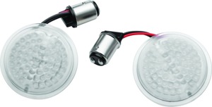 Kuryakyn Luminez LED Rear Turn Signal Insert 1157 Red - Pair