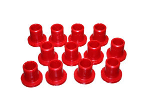 Rear A-Arm Bushing Kit - Red Fits Polaris Ranger