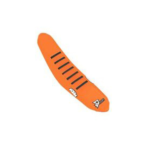 D'Cor Orange Seat Cover w/ Black Ribs Fits 16-18 KTM SX/F