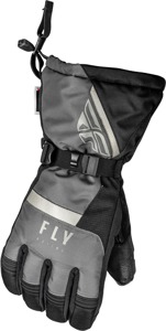 Fly Racing Cascade Gloves Black/Grey 3X-Large - Waterproof insulated gloves