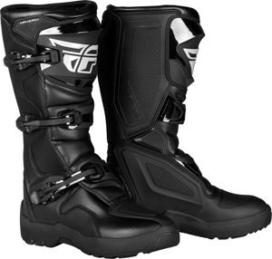 Fly Racing Maverik LT Enduro Boot Black Men's Size 7 - Men's size 7 offroad riding boot in black