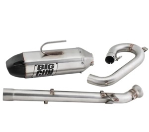 Big Gun EXO Stainless Slip-On Exhaust Fits 08-10 Polaris RZR 800