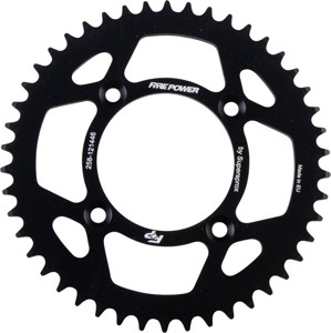 Fire Power Rear Aluminum Sprocket 46T Black For Honda CR60R 1983-1984 - 46 tooth rear sprocket For Honda CR60R 83-84
