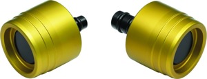 Kuryakyn Rear Axle Sliders Gold Fits Honda CRF1000L Africa Twin