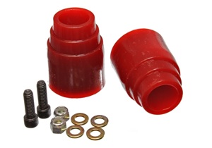 Red Rear Axle Bump Stop Set Fits 00-04 Ford Excursion