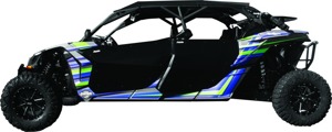 DragonFire Racing UTV Doors 4 Door Kit Can-Am Maverick X3 MAX 17-19 - 4-door kit for Can-Am Maverick X3 MAX 2017-2019