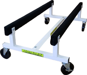 AquaCart AQ-20 Storage Cart for Watercraft - Heavy duty storage cart for watercraft up to 1800lbs