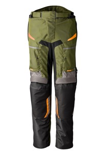 RST Maverick EVO CE Textile Pants 3XL Khaki/Grey/Orange - Adventure touring pants, textile, 3XL, Khaki/Grey/Orange