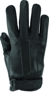 Kuryakyn Laredo Leather Gloves Women's Small Black - Women's leather gloves, size small, black