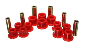 Red Rear Leaf Spring Bushing Set Fits 99-04 Ford F-350/F-250 SD