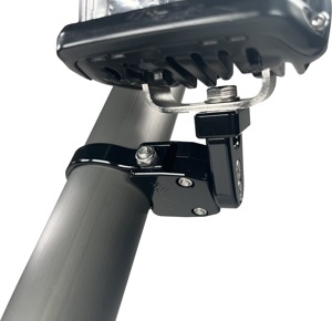 Axia Small Base Adjustable Light Mount Black - Adjustable light mount, small base, black