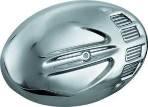 Kuryakyn Scarab Air Cleaner Cover Chrome - Chrome air cleaner cover by Kuryakyn