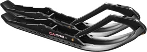 C&A TMX Skis Black, 45in x 13in Snowmobile Skis - Black snowmobile skis, 45x13in, by C&A