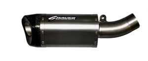 Graves Titanium Slip-On Exhaust w/ Link Pipe For 09-25 Kawasaki ZX6R
