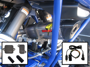 Graves Titanium Full Exhaust Kit with Flash Tune For Yamaha YXZ1000R/SE/SS