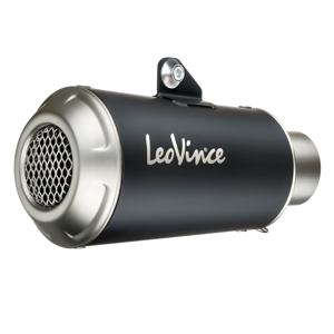 LV-10 Black Stainless Steel Slip On Exhaust Muffler - For 18-21 Honda CB1000R