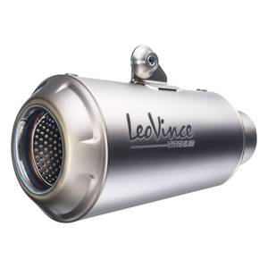 LV-10 Titanium Slip On Exhaust w/ Carbon Fiber Shield - For 17-21 Kawasaki Z900
