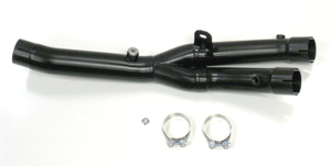 M4 Black Ceramic Stainless Mid Pipe Fits Yamaha R1