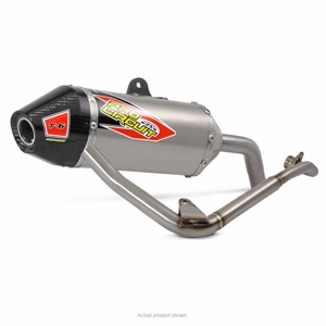 Pro Circuit T-6 Full Exhaust System Titanium/Carbon Fits 14-15 Honda Grom