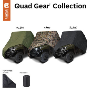 Classic Accessories UTV Storage Cover Black XL - All-weather UTV cover, XL, Black