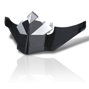 Ariete Nose Guard Half Mask Black For 07 Moto Snow Goggles - Half mask for Ariete 07 Moto/Snow goggles