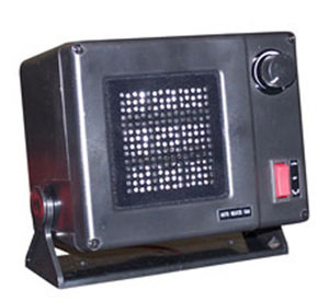 Bronco UTV Cab Heater Universal Fit 300W Adjustable Fan - Universal cab heater for UTVs and ATVs with windshield
