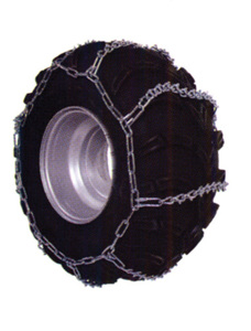 Eagle Plows V-Bar Tire Chains 56in x 17in 4-Link Pair - Aggressive V-bar chains, 56x17in, 4-link, pair