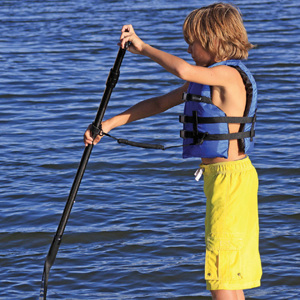 AIRHEAD SUP Paddle and Rod Leash Adjustable 24-60 Inch - Leash for SUP paddles or fishing rods, adjustable length